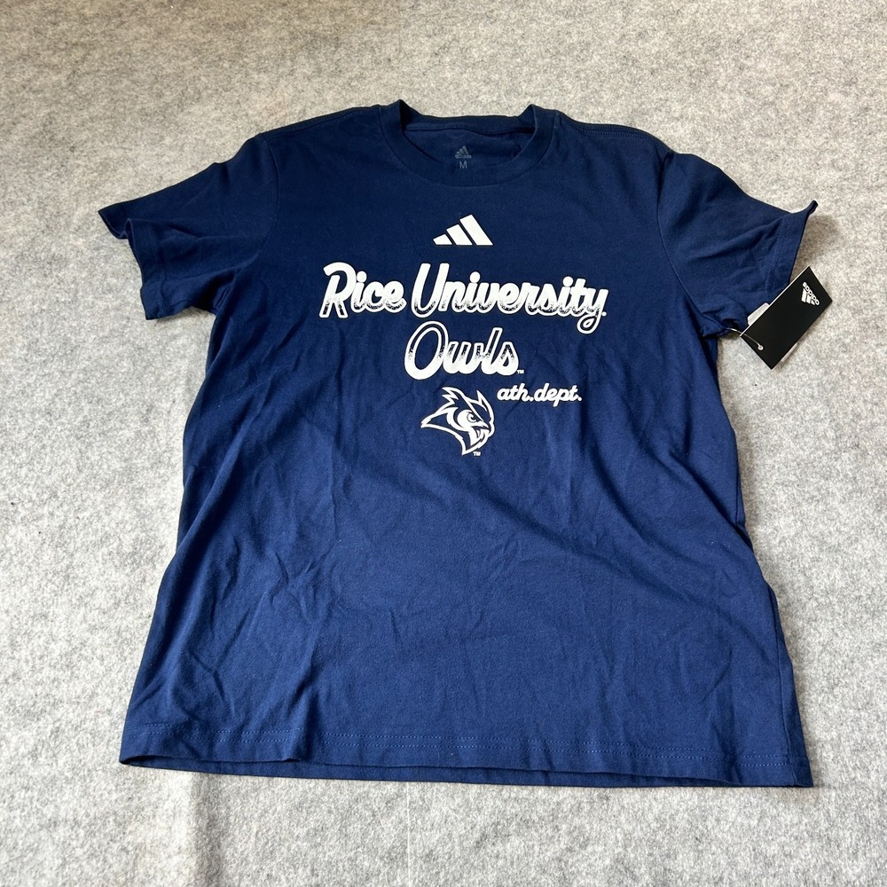 New adidas Rice University Owls adidas Short Sleeve T Shirt Womens Medium
